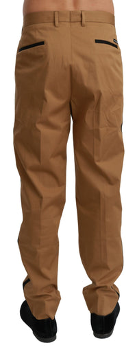Thumbnail for Elegant Slim Fit Brown Casual Pants