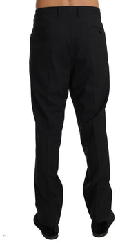 Thumbnail for Elegant Black Wool Dress Pants