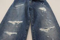 Thumbnail for Elegant Tattered Denim Jeans