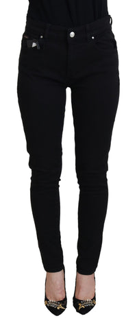 Thumbnail for Elegant Black Denim Pants