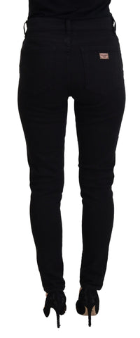 Thumbnail for Elegant Black Denim Pants