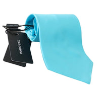 Thumbnail for Stunning Light Blue Silk Men's Tie