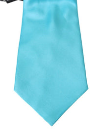 Thumbnail for Stunning Light Blue Silk Men's Tie