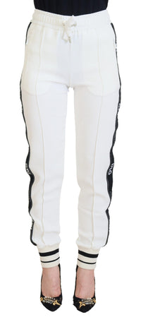 Thumbnail for Chic White Jogger Pants for Elevated Comfort