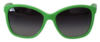 Thumbnail for Chic Green Acetate Round Sunglasses