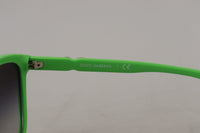 Thumbnail for Chic Green Acetate Round Sunglasses