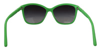 Thumbnail for Chic Green Acetate Round Sunglasses