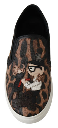 Thumbnail for Chic Leopard Print Loafers for Elegant Comfort