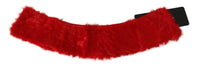 Thumbnail for Elegant Red Lambskin Scarf