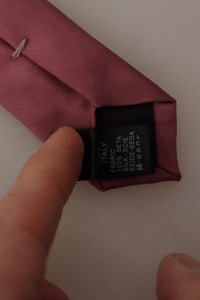Thumbnail for Elegant Pink Silk Bow Tie