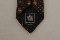 Thumbnail for Elegant Black Silk Tie