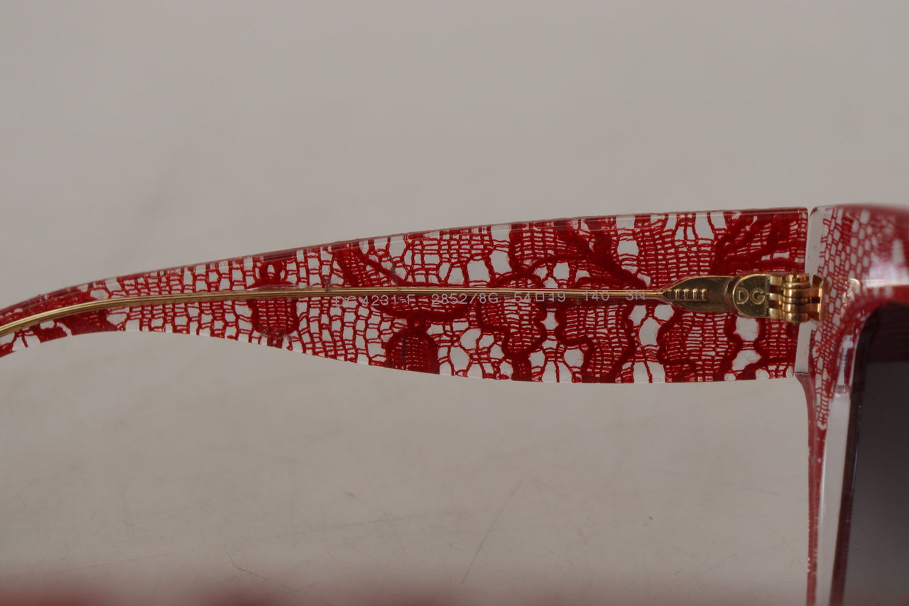 Sicilian Lace Accented Designer Sunglasses