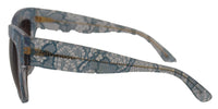 Thumbnail for Elegant Lace-Trimmed Gradient Sunglasses