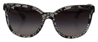 Thumbnail for Elegant White Lace Applique Sunglasses