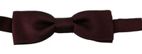 Thumbnail for Elegant Violet Silk Bow Tie