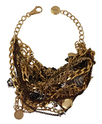 Thumbnail for Sicilian Glamour Gold Statement Necklace