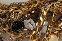 Thumbnail for Sicilian Glamour Gold Statement Necklace