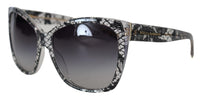 Thumbnail for Chic White Lace Trimmed Sunglasses