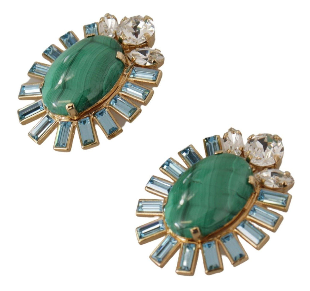 Sicilian Statement Clip-On Earrings