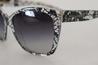 Thumbnail for Chic White Lace Trimmed Sunglasses