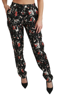 Thumbnail for Sleek Silk Slim-Fit Mid-Waist Pants