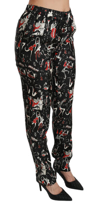 Thumbnail for Sleek Silk Slim-Fit Mid-Waist Pants