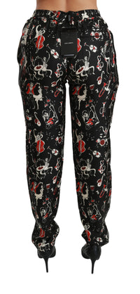 Thumbnail for Sleek Silk Slim-Fit Mid-Waist Pants