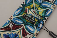 Thumbnail for Multicolor Majolica Silk Tie