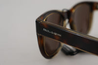 Thumbnail for Chic Unisex Brown Acetate Sunglasses