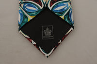 Thumbnail for Multicolor Majolica Silk Tie