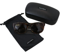 Thumbnail for Chic Unisex Brown Acetate Sunglasses