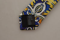 Thumbnail for Multicolor Majolica Silk Tie