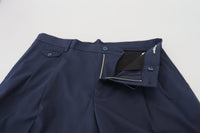 Thumbnail for Elegant Blue Chino Shorts