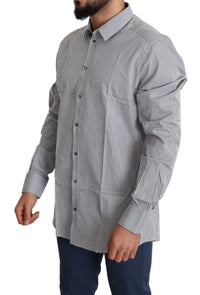 Thumbnail for Checkered Slim Fit Cotton Dress Shirt