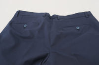 Thumbnail for Elegant Blue Chino Shorts