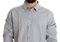 Thumbnail for Checkered Slim Fit Cotton Dress Shirt