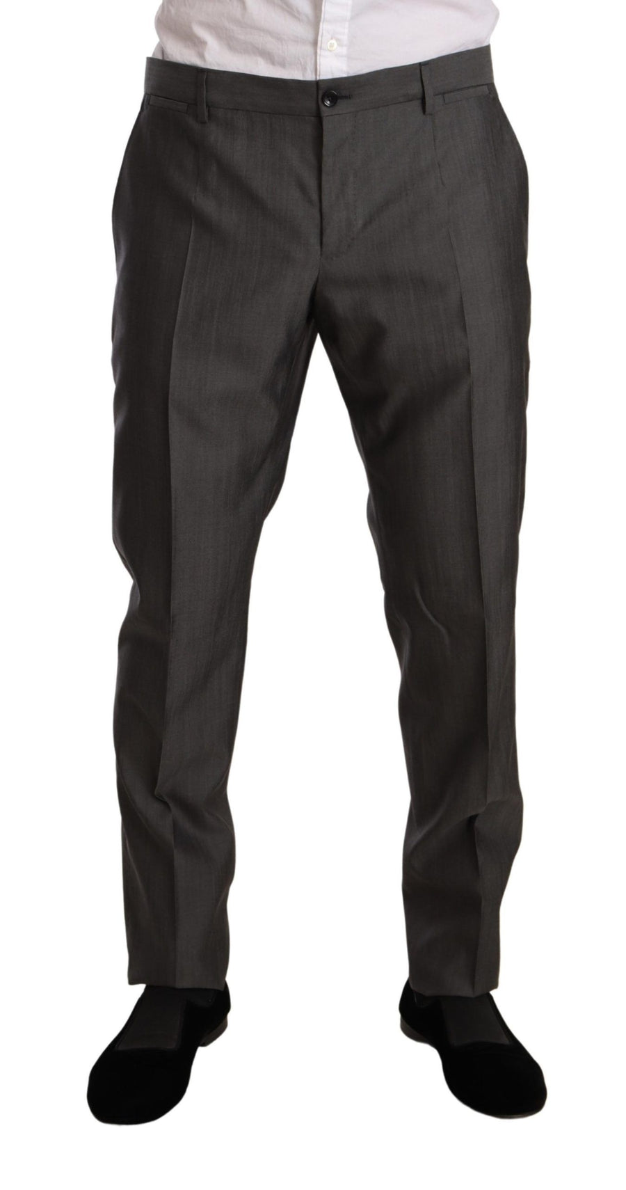 Elegant Martini Slim-Fit Wool Silk Suit