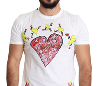 Thumbnail for Chic Saint Valentine Print Crew Neck T-Shirt