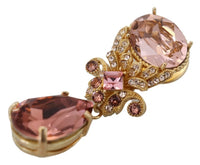 Thumbnail for Exquisite Gold-Toned Crystal Brooch