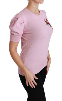 Thumbnail for Elegant Embroidered Virgin Wool Blouse