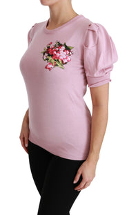 Thumbnail for Elegant Embroidered Virgin Wool Blouse