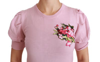 Thumbnail for Elegant Embroidered Virgin Wool Blouse
