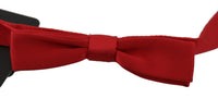 Thumbnail for Elegant Red Silk Bow Tie