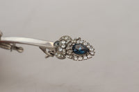 Thumbnail for Elegant Sterling Silver Glass Brooch