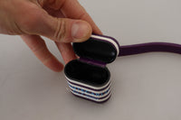 Thumbnail for Chic Purple Leather Airpods Case