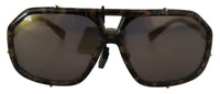 Thumbnail for Chic Aviator Mirrored Brown Sunglasses