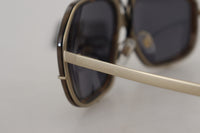 Thumbnail for Chic Aviator Mirrored Brown Sunglasses