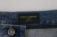 Thumbnail for Stunning Tattered Denim Italian Jeans