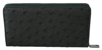 Thumbnail for Exquisite Green Ostrich Leather Continental Wallet