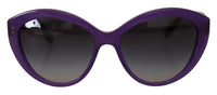 Thumbnail for Chic Purple Cat-Eye Designer Sunglasses